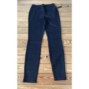 NEW Girl with Curves Denim Leggings Size Small Tall Women’s Black